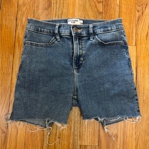 Abercrombie kids Denim Cutoff Jean Shorts - Medium Blue